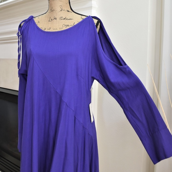 FREE PEOPLE CLEAR SKIES cold shoulder TUNIC dress - Picture 2 of 7